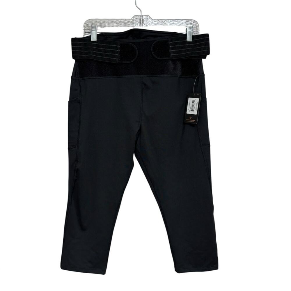 NWT Tommie Copper Lower Back Support Leggings with Adjustable Straps - Size 2X - Picture 4 of 13